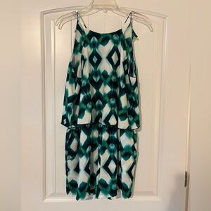 Tyche Halter Romper Flowy with Pockets Size Large